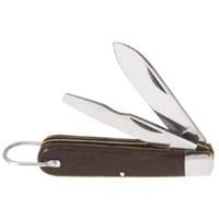 2-Blade Pocket Knife, 2-1/2" Blade, Carbon Steel Blade, Plastic Handle Nassau Supply