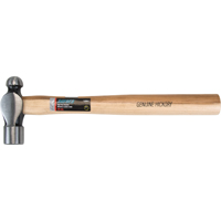 Ball Pein Hammer, 24 oz. Head Weight, Plain Face, Wood Handle TJZ041 | Nassau Supply