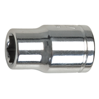 Douille SAE, 1/4", Prise 3/8", 6 pans Nassau Supply