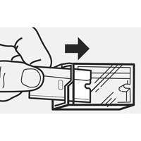Glass Scraper Blade, High-Carbon Steel Blade Nassau Supply