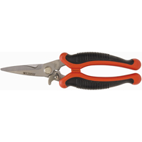 Easy Snip Utility Shear, 4" Cut Length, Straight Handle TKZ888 | Nassau Supply