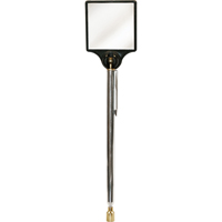 Miroir d'inspection &agrave; aimant, Carr&eacute;e, 2" lo x 2" la, T&eacute;lescopique Nassau Supply
