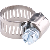 Reusable Zinc Plated Stainless Steel Clamp, Min Dia. 5/16", Max Dia. 7/8" TA532 | Nassau Supply