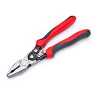 Pro Series Dual Material Lineman's Compound Action Cutting Pliers Nassau Supply