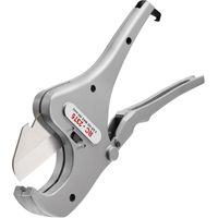 Ratchet Action Plastic Pipe & Tubing Cutter #RC-2375, 1/8" - 2-3/8" Capacity TLZ430 | Nassau Supply