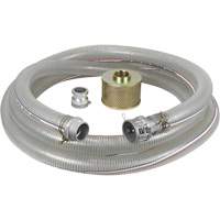 Reinforced Suction Hose Kit for Water Pump, 2" x 300" TMA094 | Nassau Supply