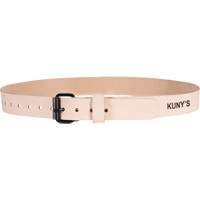Ceinture industrielle, Cuir, Beige Nassau Supply