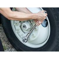 24-Tooth Quick Release Teardrop Ratchet, 3/4" Drive, Plain Handle Nassau Supply