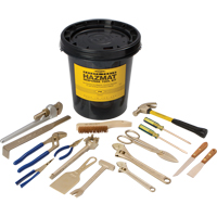 Trousses d'outils mati&egrave;res dangereuses 17 morceaux Nassau Supply