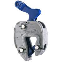 GX Plate Clamp with Chain Connector, 1000 lbs. (0.5 tons), 1/16" - 5/16" Jaw Opening TQB418 | Nassau Supply
