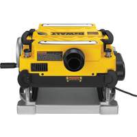 2-Speed Thickness Planer, 19-3/4" W x 22-1/2" L x 13-1/2" H, 20000 RPM No Load Speed Nassau Supply