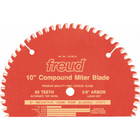 Lames de scie industrielle TCS &agrave; onglets avec glissi&egrave;re, 8", 48 dents, Pour Bois Nassau Supply