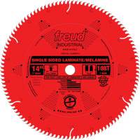 Lames de scie industrielle TCS pour panneaux de particules, 14", 108 dents, Pour Stratifi&eacute; Nassau Supply