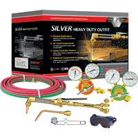 Silver Heavy-Duty Welding & Cutting Outfi ts, 3/4" Cut, 1/2" Weld TTV022 | Nassau Supply