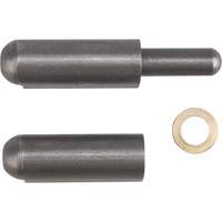 Weld-On Hinge, 0.512" Dia. x 3.15" L, Mild Steel w/Fixed Steel Pin TTV436 | Nassau Supply