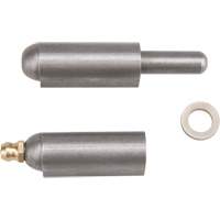 Charni&egrave;re &agrave; souder, 0,512" dia. x 3,15" lo, Acier doux a/goupille fixe en acier Nassau Supply