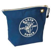 Zipper Tool Pouch, Canvas, 1 Pockets, Blue Nassau Supply