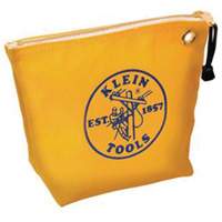 Zipper Tool Pouch, Canvas, 1 Pockets, Yellow Nassau Supply