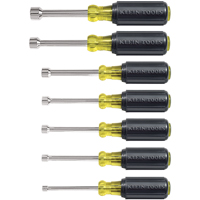 Cushion-Grip Nut Driver Set with 3" Shafts, 7, Non Magnetic, Imperial Nassau Supply