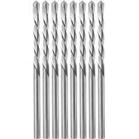 8-Piece Guidepoint Spiral Saw Bit with 1/8" Diameter, 1/8", 3/4" Flute Nassau Supply