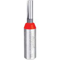 Router Bit - Double Flute Straight Bit, 1/4" Dia., 1" H, 2-3/8" L, 1/2" Shank Nassau Supply