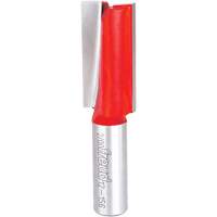 Router Bit - Double Flute Straight Bit, 3/4" Dia., 1" H, 3" L, 1/2" Shank Nassau Supply