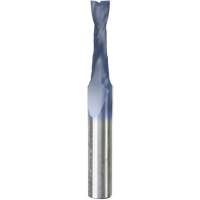 Up Spiral Router Bit, 1/4" Dia., 1" Carbide Height, 2-1/2" L, 1/4" Shank Nassau Supply