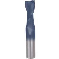 Up Spiral Router Bit, 1/2" Dia., 1/4" Carbide Height, 3" L, 1/2" Shank Nassau Supply