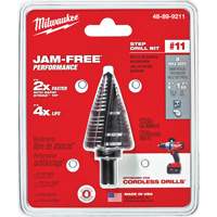 Foret &eacute;tag&eacute; no 11, 7/8" - 1-7/32", Acier rapide Nassau Supply