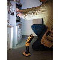 Max Cordless Hand-Held Area Light, LED, 500 Lumens, 3 Hrs. Run Time, Rechargeable Batteries, Not Included Nassau Supply