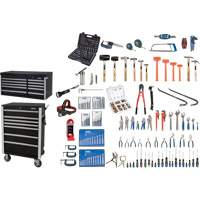 Ensemble d'outils ultime avec coffre en acier et chariot, 358 morcea Nassau Supply