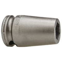 Socket for Sheet Metal Screws, 5/16", 3/8" Drive, 6 Points Nassau Supply