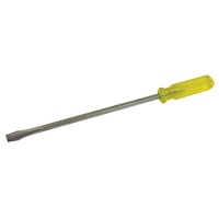Tournevis fendu, 1/2", 16-3/4" lo, Prise Plastique Nassau Supply