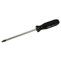 Tournevis &agrave; pointe carr&eacute;e, Tige de #4, Ronde, 9-3/4" lo, Prise en Plastique Nassau Supply