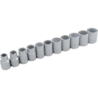 Jeu de douilles, 11 Mcx, Prise de 3/8" Nassau Supply