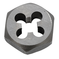 &eacute;crou &agrave; refileter hexagonale, dia. 1"/1-1/16", Filet de 1/8"-27, Acier au carbone/Acier au chrome Nassau Supply