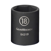 Socket, Impact, 13 mm, 3/8" Drive, 6 Points Nassau Supply