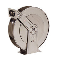 Stainless Steel Hose Reel, 10-1/2" W x 24" D x 25-3/8" H TYY036 | Nassau Supply