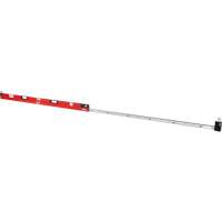 Niveau extensible RedStick, Poutre en I, 12' lo, Aluminium, 3, Magn&eacute;tique Nassau Supply
