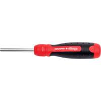 Ratcheting Tamperproof Screwdriver, 8-1/2" L, Cushion Grip Handle Nassau Supply