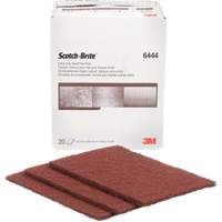 Scotch-Brite Extra-Duty Hand Pad, Aluminum Oxide, 9" x 6", Fine Grit Nassau Supply