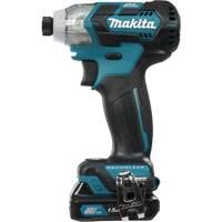 CXT Impact Driver with Brushless Motor Kit, 1/4", 1200 in-lbs Max. Torque, 12 V, Lithium-Ion UAF008 | Nassau Supply