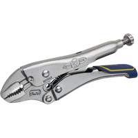 Fast Release™ Locking Pliers with Wire Cutter, 5" Length, Curved Jaw UAF565 | Nassau Supply