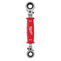 Lineman's 4-in-1 Insulated Ratcheting Box Wrench UAF946 | Nassau Supply