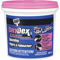 Pl&acirc;tre &agrave; reboucher DryDex, 946 ml, Contenant en plastique Nassau Supply
