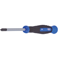 Phillips Precision Screwdriver, #00, 5" L, Cushion Grip Handle Nassau Supply