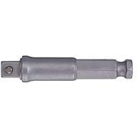 Adapter & Extension, 7/16" Drive Size, 1/2" Male Size, Pin, 3" L Nassau Supply