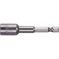 Nutsetter, 8 mm Tip, 1/4" Drive, 1-3/4" L, Magnetic UAH360 | Nassau Supply