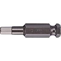 Power Bit, Hex, 3/8" Tip, 7/16" Drive Size, 2" Length Nassau Supply