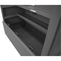 Piano Style Jobsite Storage Box, 60-1/2" W x 34-3/4" D x 49-3/8" H, Grey UAI848 | Nassau Supply